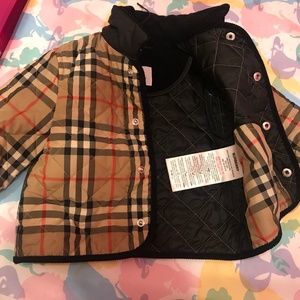 Burberry jacket 9mos